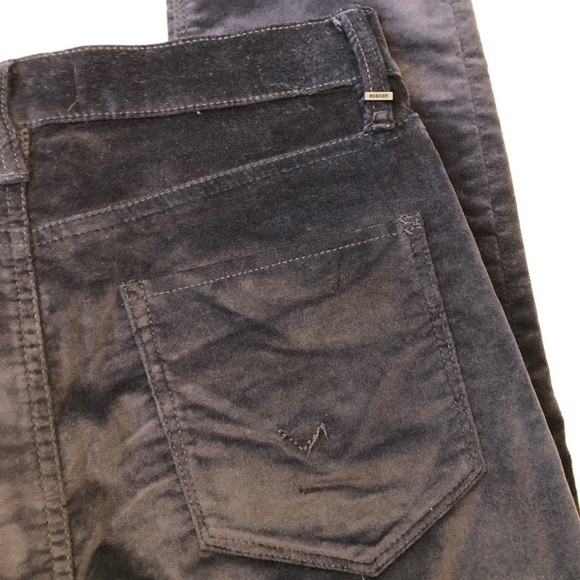 Hudson Jeans Barbara Super Skinny Velvet Jeans Sz 25 - Picture 6 of 8